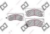DJ PARTS BP1666 Brake Pad Set, disc brake